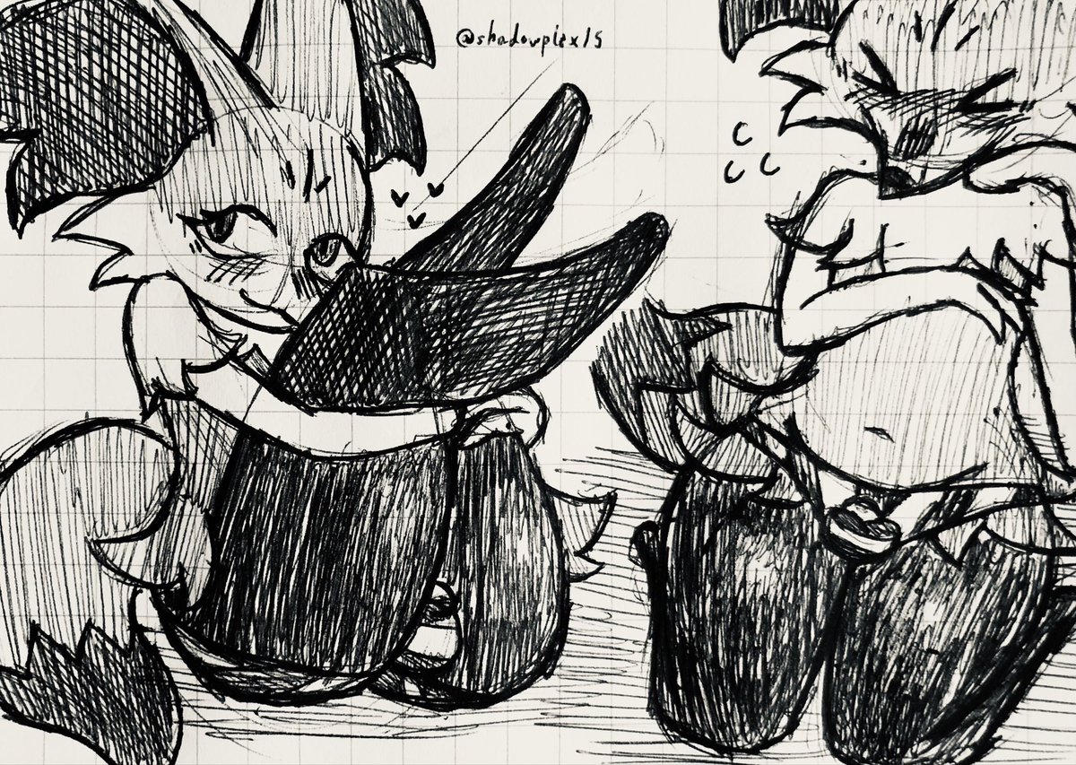 shadowplex15's tweet photo. I also drew this half asleep. Is this the femboy of sleepiness or what?

Happy Phox Friday~ 🦊💤 https://t.co/VMGtFZJfWj