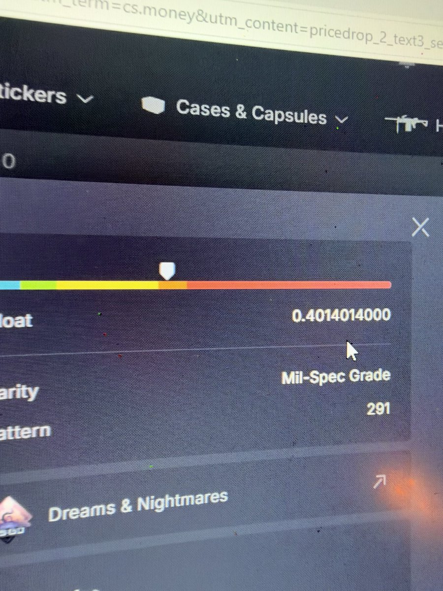 xLeoTard's tweet photo. What kind of premium a float like this catch? @Trainwreckstv #cs2 #float https://t.co/5JZU4celbb