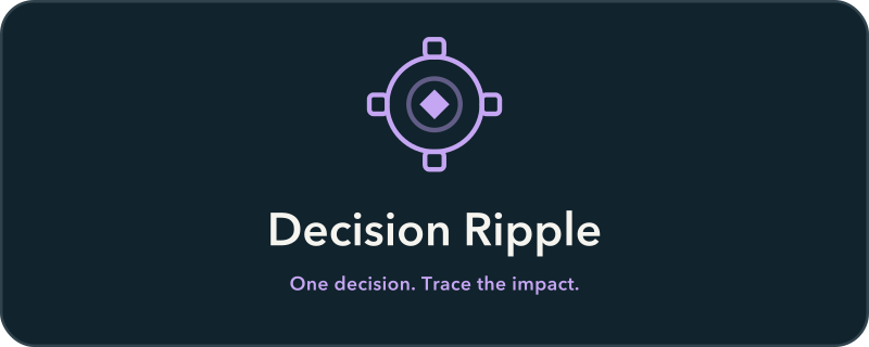 SadaniAnuj's tweet photo. “We changed the policy.”

Did anyone tell the onboarding guide? The support docs? That forgotten FAQ?

Decision Ripple turns a changed decision into a queue of passages worth reviewing—with a reason for every match.

https://t.co/DJNd7cyrHR https://t.co/wg7vBp11Ix