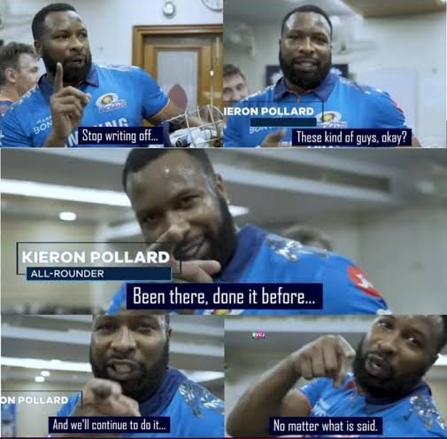 LoyalSachinFan's tweet photo. Kieron Pollard saab, bring back the OG Mumbai Indians mentality that made us champions. https://t.co/NAOPch5PB4