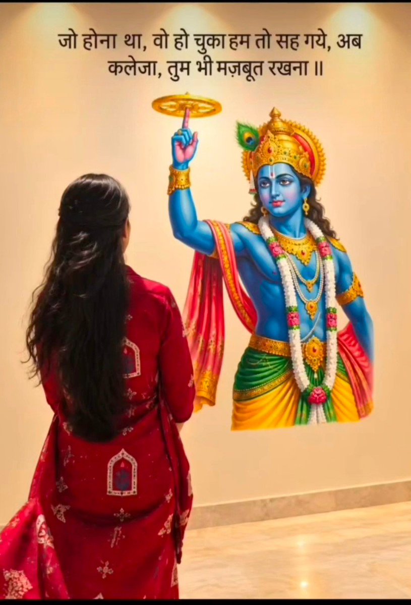 iRitupriya_'s tweet photo. जो होना था,वो हो चुका, हम तो सह गए है,
अब कलेजा तुम भी मजबूत रखना.. https://t.co/uN1nU137QJ