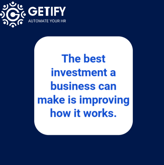 GetifyHR's tweet photo. Getify Saturday Motivation

The best investment a business can make is improving how it works.

To know about us, visit: https://t.co/t2nj2lag8u

#Getify #Automate_Your_HR_Process https://t.co/lUTBMaB8P3