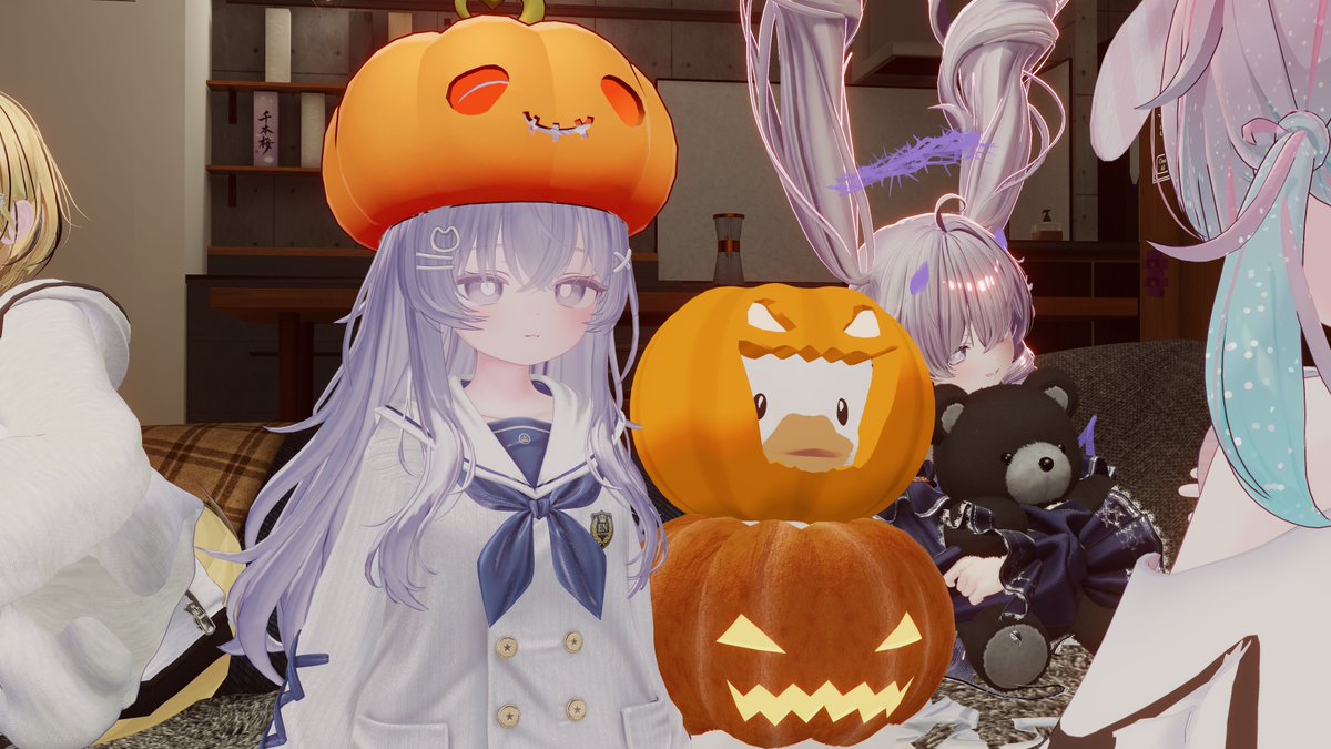 Kudorudo_vrc's tweet photo. 雑ハロウィン改変勢 https://t.co/9RantFNIQx