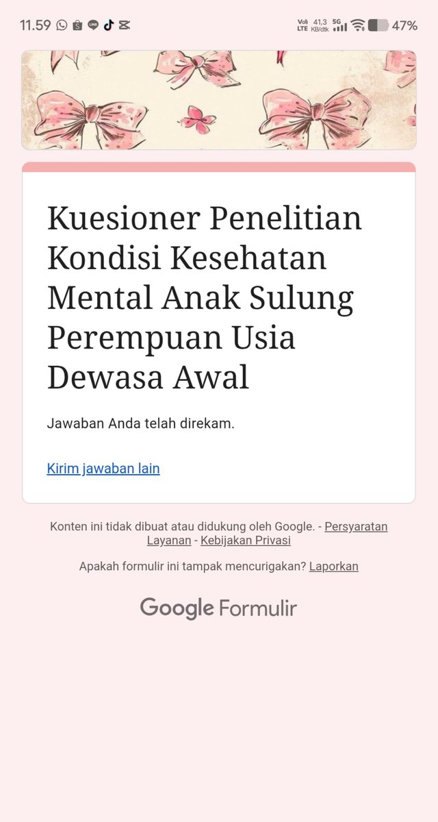 rizki_oktavia_'s tweet photo. @arelmakeu donee aku isi yaa kak, boleh minta barter juga sama punyaku kakk, di bagian umur isi 30-45 tahun, pekerjaan pilih pegawai, dan pilih pernah pakai NPURE, untuk jawabannya jangan ngeblok dan jangan selang seling yaa kak
https://t.co/bwohgxANOp https://t.co/Z9QFMcvJDa