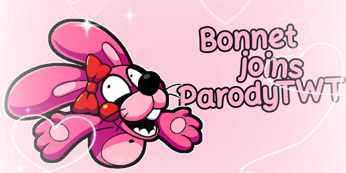 IAmPinkB0nnet's tweet photo. [ BONNET JOINS PARODYTWT!!! ] https://t.co/qSrFoIFTG4