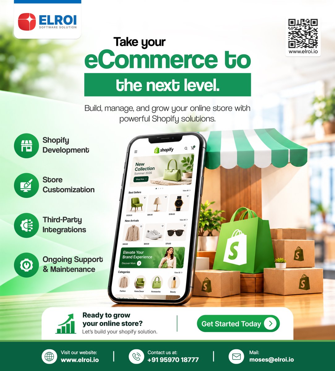 Elroi_Software's tweet photo. At @Elroi_Software , we help businesses build and optimize @Shopify  stores with solutions designed to support better customer experiences and scalable growth.

#Shopify #ShopifyDevelopment #ShopifyExperts #ShopifySolutions #ShopifyStore #ShopifyPartner #eCommerce https://t.co/hcBAWLRfTR