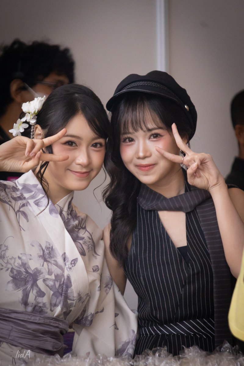 mf_kirom's tweet photo. kawaii cutie team! 🫶🏻

@AR_LanaJKT48 &amp; @Lily_JKT48 at POP! POP! 48! Booth https://t.co/3s1dC69IYg