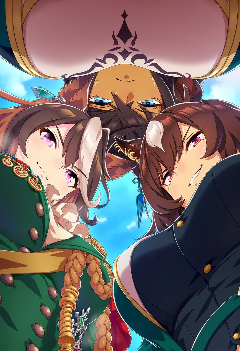 CRISPR_LULU's tweet photo. シンボリ家の圧を感じる... https://t.co/o3FoXVjsCq