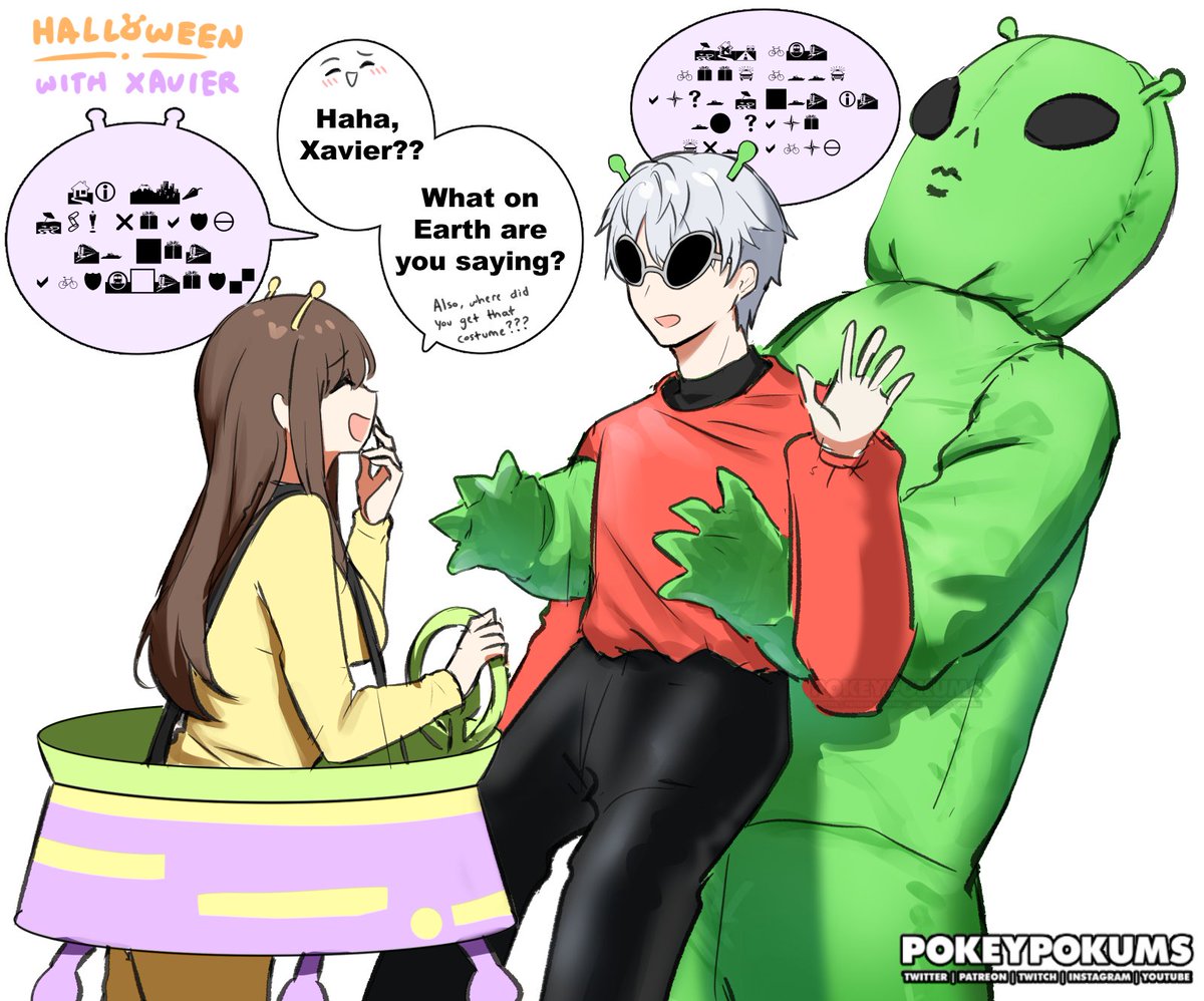PokeyPokums's tweet photo. beep boop 👽
#Xavier #LoveandDeepspace #恋与深空 #沈星回 https://t.co/qBO2IBCZG7