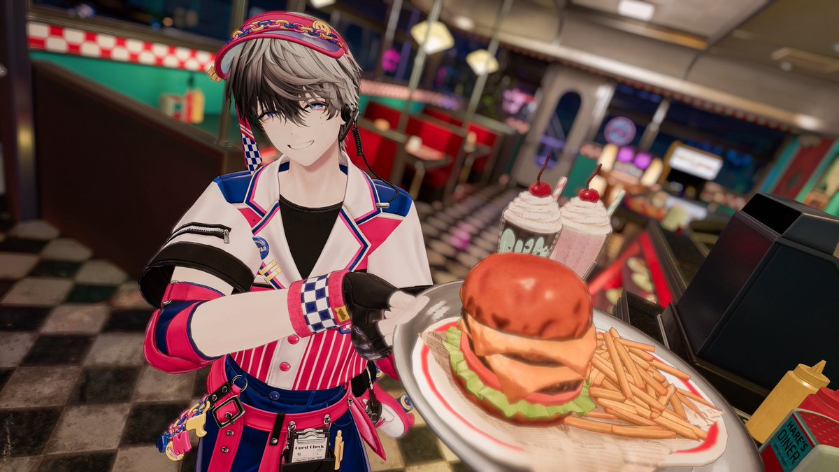 shalie_loz's tweet photo. ダイナーレストラン🍽️🍔

#Kumaly3D #komano3d https://t.co/LKxPaUIDsX