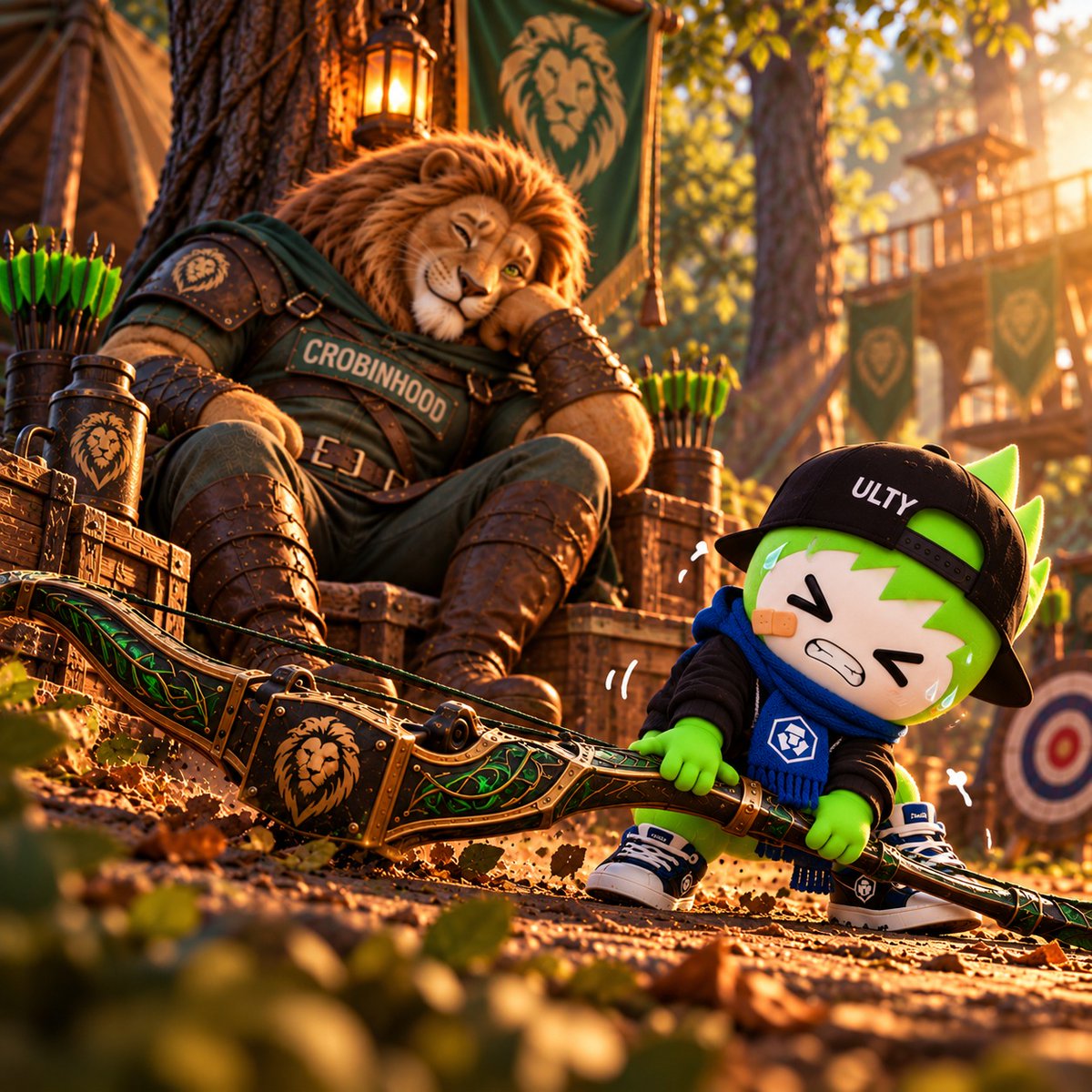 Ultycrofam's tweet photo. ULTY's trying to become a legendary archer… 🏹😈

Just one tiny size problem. 💀🟢

@Crobinhood_Cro ? Just enjoying the show. 🦁🍿

#CRO #CronosLaunch #CroTrade #Ulti #Ulty #WolfSwap #Cronos #crofam #cryptocommunity #NewToken #ObsidianSwap #VVSFinance #DeFi #cryptocom #crofam https://t.co/iO4F38FHhS