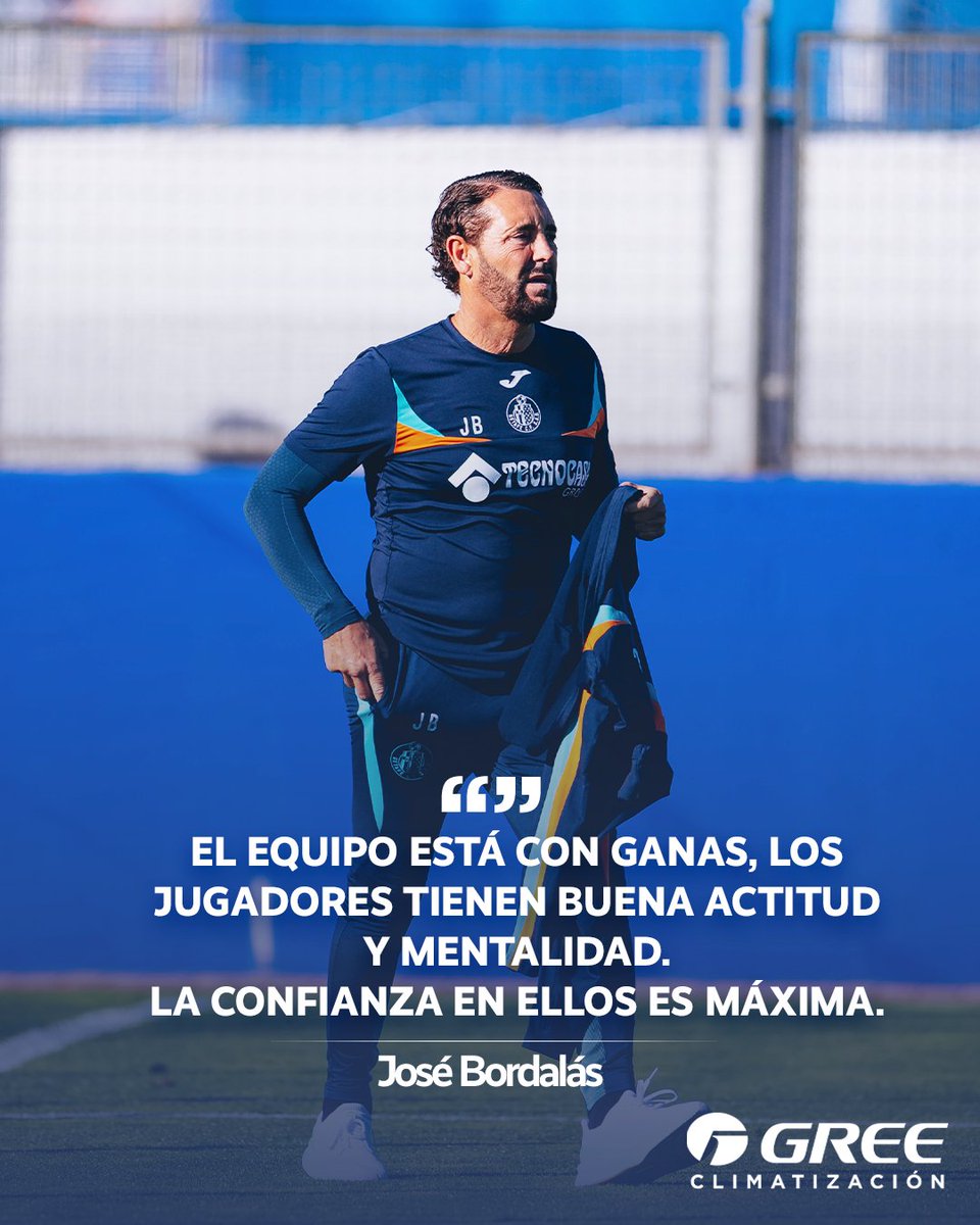 GetafeCF's tweet photo. Actitud y confianza.
#LaFrase | #AthleticGetafe https://t.co/Ip8xsf8iOn