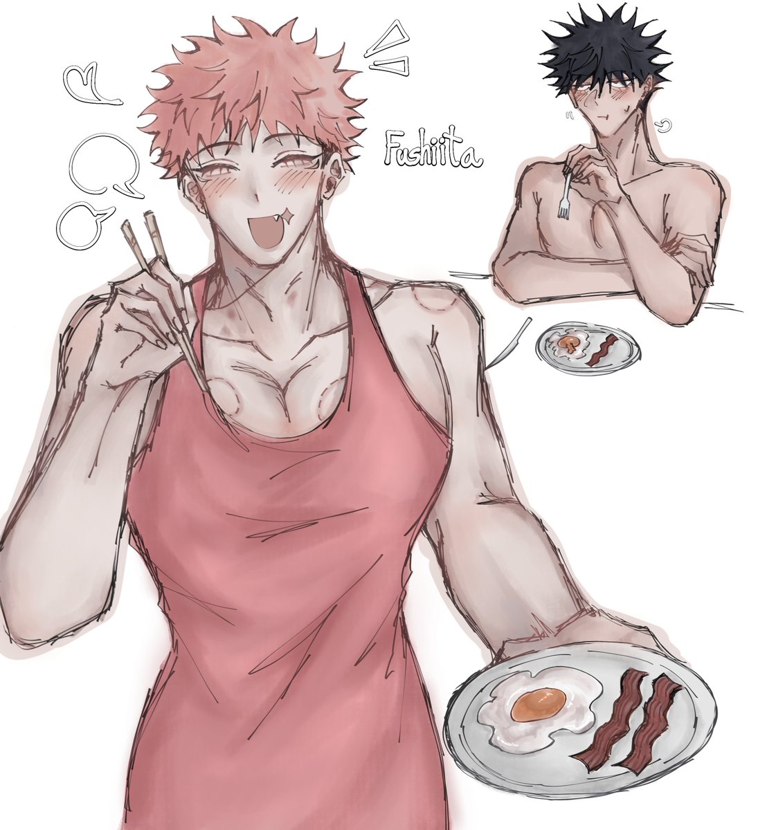 Crazy_Lazy_Ary's tweet photo. 🍽️🍳🥓
#sukuita #fushiita https://t.co/nkAtD1qjKC