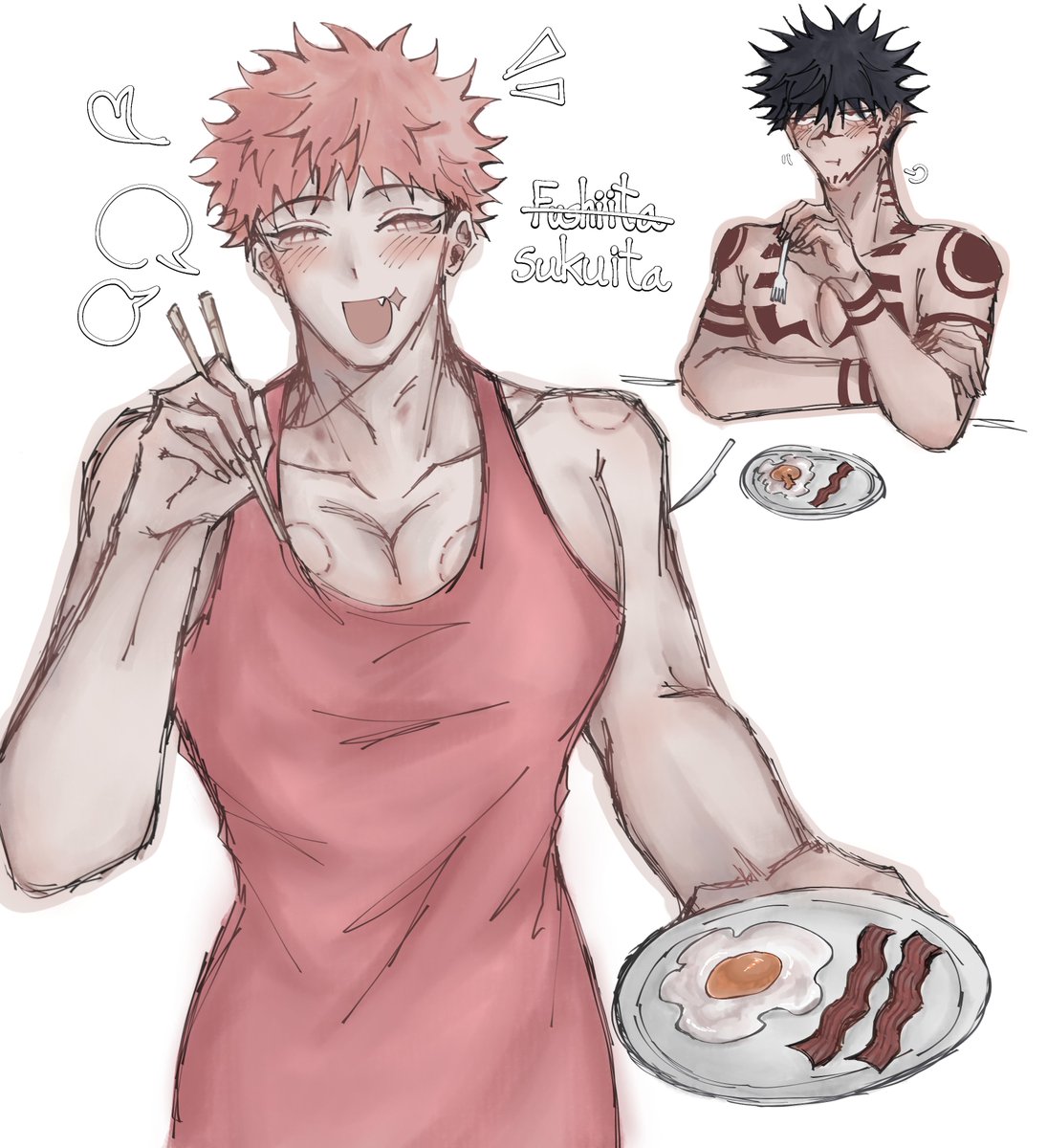 Crazy_Lazy_Ary's tweet photo. 🍽️🍳🥓
#sukuita #fushiita https://t.co/nkAtD1qjKC