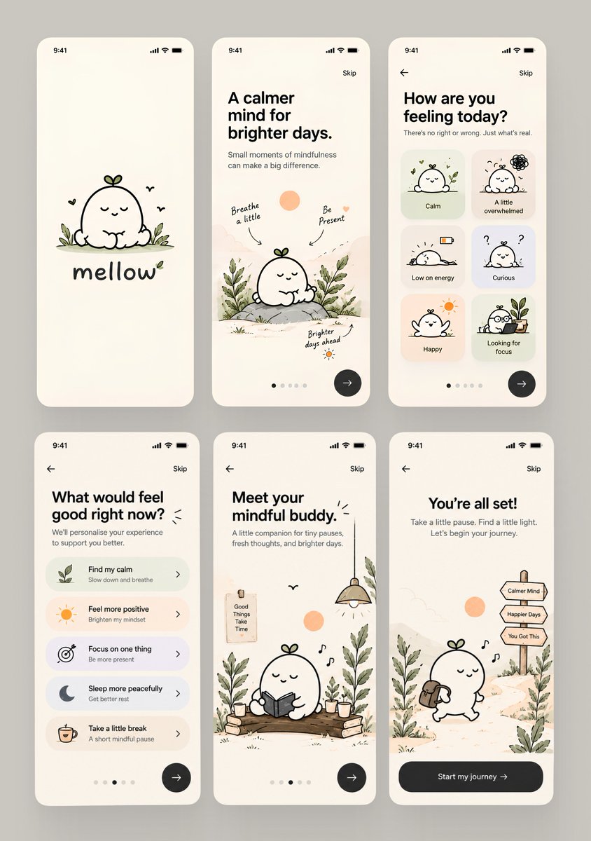 UxDamini_'s tweet photo. Best onboarding screen design you've ever seen .... https://t.co/6h4eAGAgG5