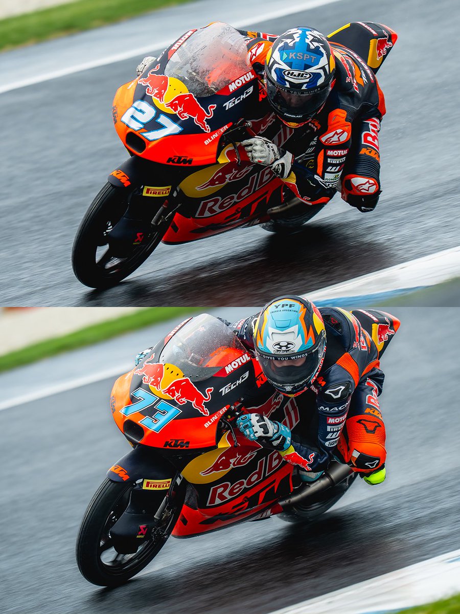 Tech3Racing's tweet photo. Clear visors 😮‍💨

#AustralianGP #MotoGP https://t.co/O0JaukmlcO