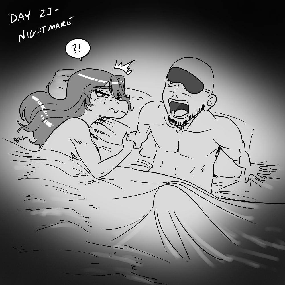 HeartSick746's tweet photo. Ending 1 dreams are the worst.
#snootgameart #snootgame #IWaniHugthatGator #snoottober2026 https://t.co/7wl3TpYTuL