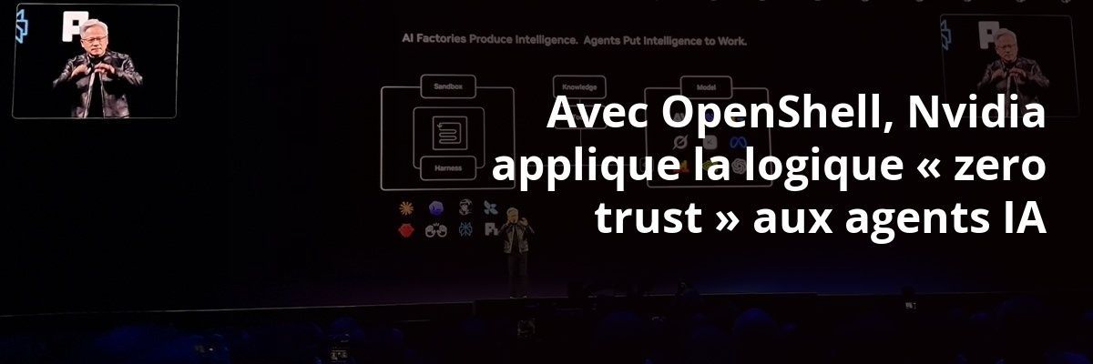 LeMagIT's tweet photo. Sandboxes ne suffisent plus face aux agents IA. ⚠️ Zero Trust (OpenShell) est la réponse architecturale clé. Découvrez notre analyse stratégique sur la sécurité de votre IA en production. 🛡️ #OpenShell

https://t.co/lK2THgVfbo https://t.co/OdzDpR7Gh4