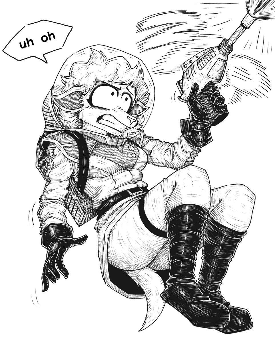 Scribby64's tweet photo. Costume doodle. Remade an old one https://t.co/zE7fDP21HZ