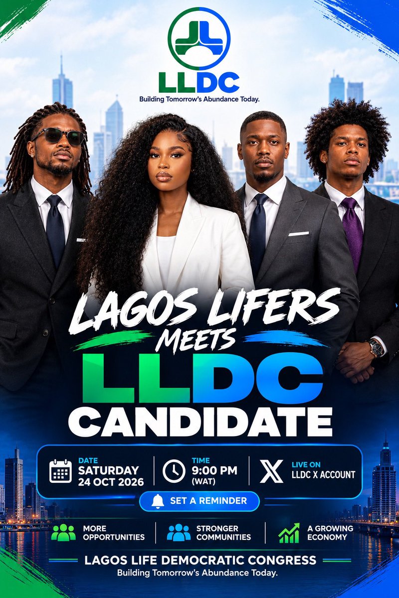 youusayywhat's tweet photo. Good morning @LagosLifeApp @Shalom_HeyEliy @lldc_official @Ree_sznn and other Lagos Life parties.
This is Ghost001, your incoming Governor.
    IT has come to my attention that the current Governor is using official platform notifications meant for important updates to campaign for her preferred candidate.
This creates an unfair advantage for one side while other parties and candidates do not receive the same visibility.
Supporting her party is her right, but turning the official notification system into a campaign tool is wrong. If the platform is going to be used for political messaging, every party deserves equal access.
At the same time, Lagos Life citizens still rarely receive regular updates on the state of the economy and the steps being taken to move it forward.
Fairness and transparency should come before political advantage. Let’s run this election on equal ground.
#LagosLife #FairElections

#LagosLife #FairElections #LLDC #ghost001forgovernor