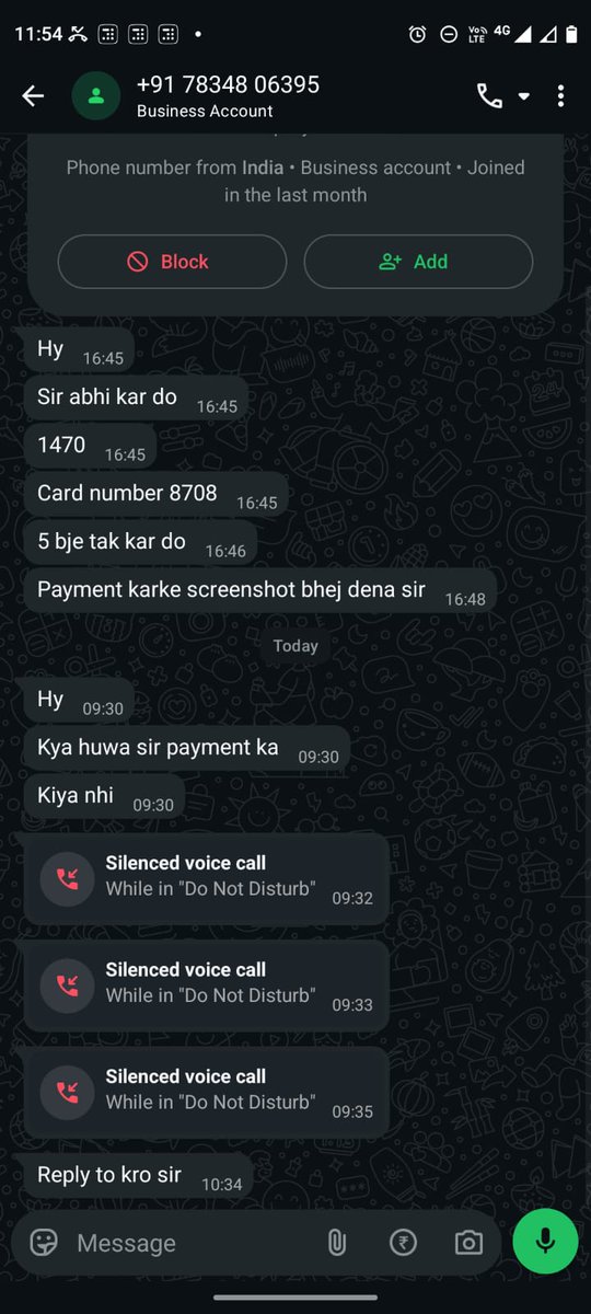 jigyashag14's tweet photo. @HDFCBank_Cares I am facing repeated calls and harassment regarding my loan, causing mental stress and disturbing my work. Kindly intervene immediately, stop improper communication, and resolve my complaint urgently. https://t.co/bdwOJmnm1F