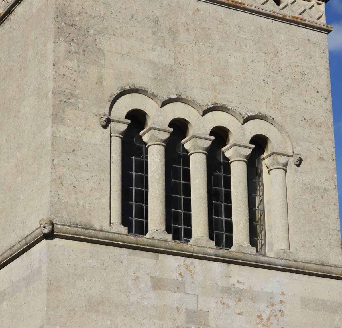 ianebbage1's tweet photo. St Peter's, Tickencote in Rutland is best known for its remarkable Norman chancel arch: in 1792 under the patronage of Miss Eliza Wingfield it was given a neo-Romanesque make-over by the architect Samuel Pepys Cockerell, great-great nephew of the diarist. #steeplesaturday https://t.co/x1rMqw9Gw6
