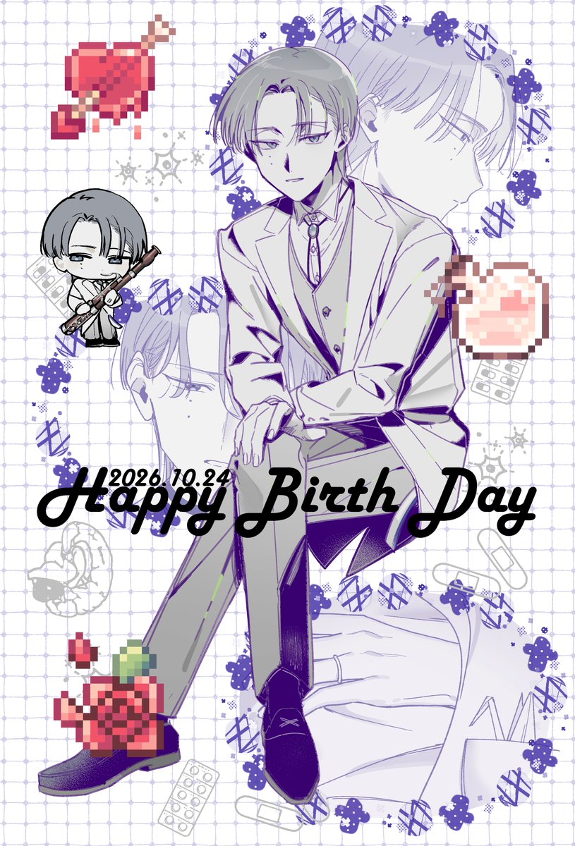 4okan23's tweet photo. シドウおたおめ！
#桐崎獅童誕生祭2026 https://t.co/KOm71jSazw