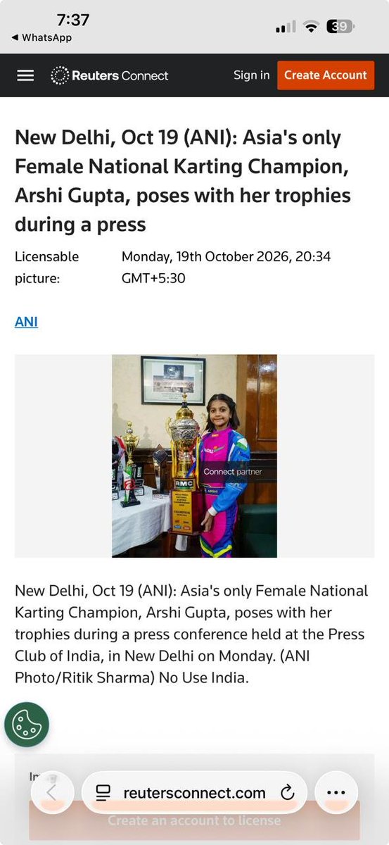 GreyMattersPR's tweet photo. @ArshiRacing Some more clips 👇

@ReutersAsia @Reuters @DeccanEnglish @Live_Hindustan https://t.co/8Mtges9WfX