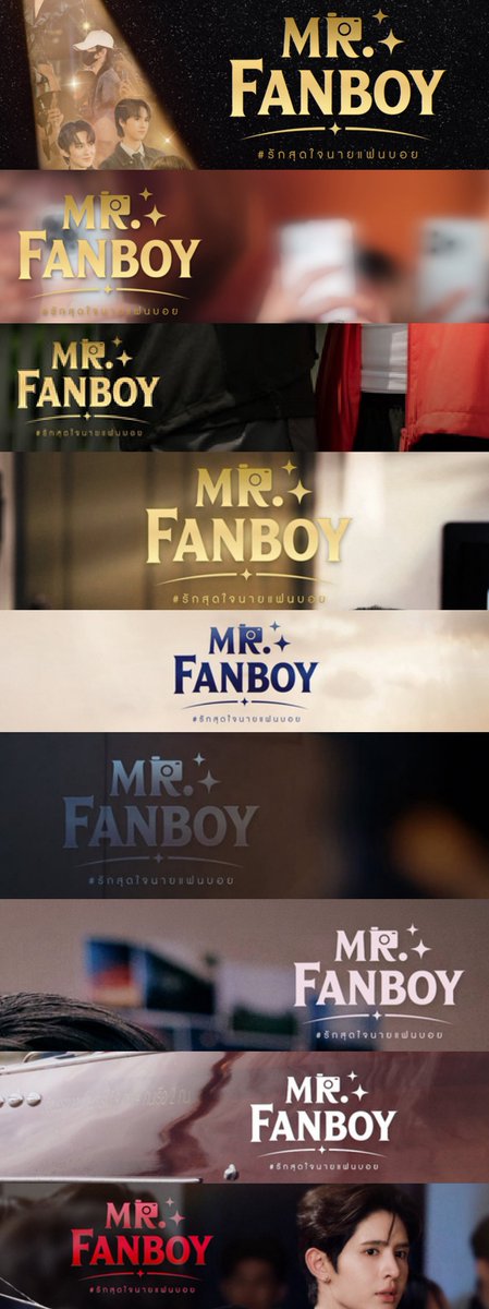aseverlia's tweet photo. from gold to red #MrFanboySeries https://t.co/ITdnKRFrzg