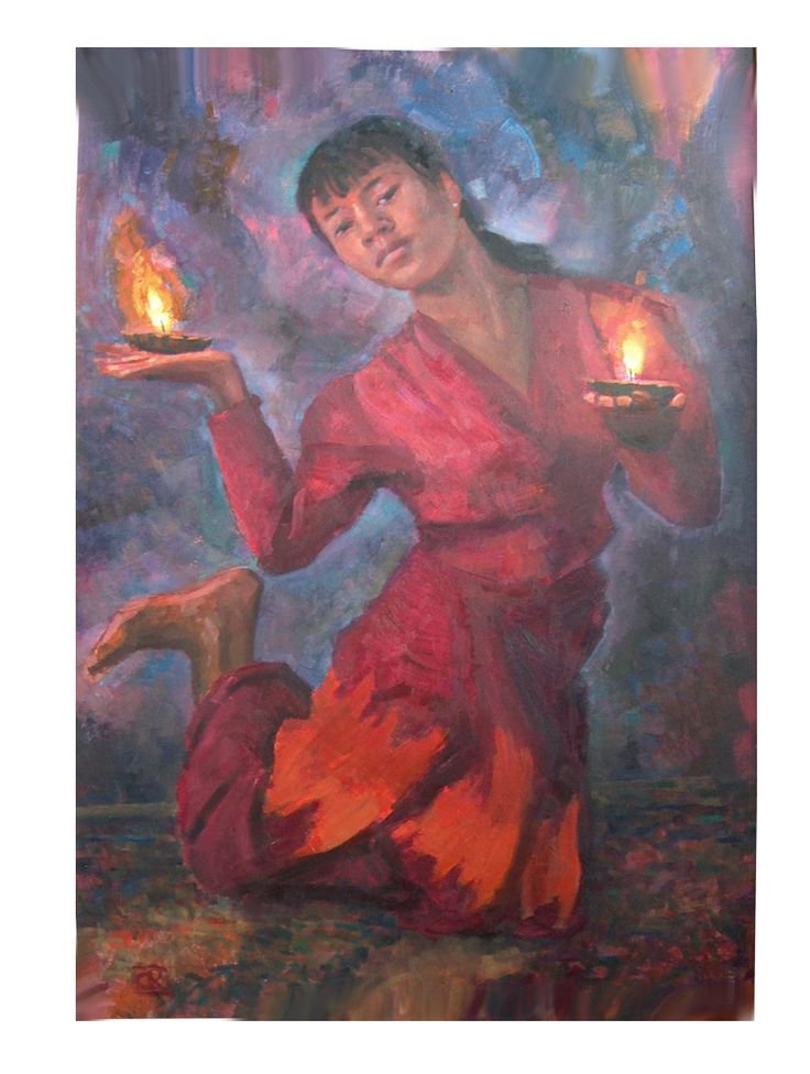 keke931237's tweet photo. Cultural and historical heritage—including traditional Myanmar attire and the traditional Rakhine oil-lamp dance—belongs exclusively to the Myanmar people. No matter how closely they may be imitated, such attempts will remain nothing more than mere imitations.#ScarletHeartTH #Gmm https://t.co/48CFbRPb8S