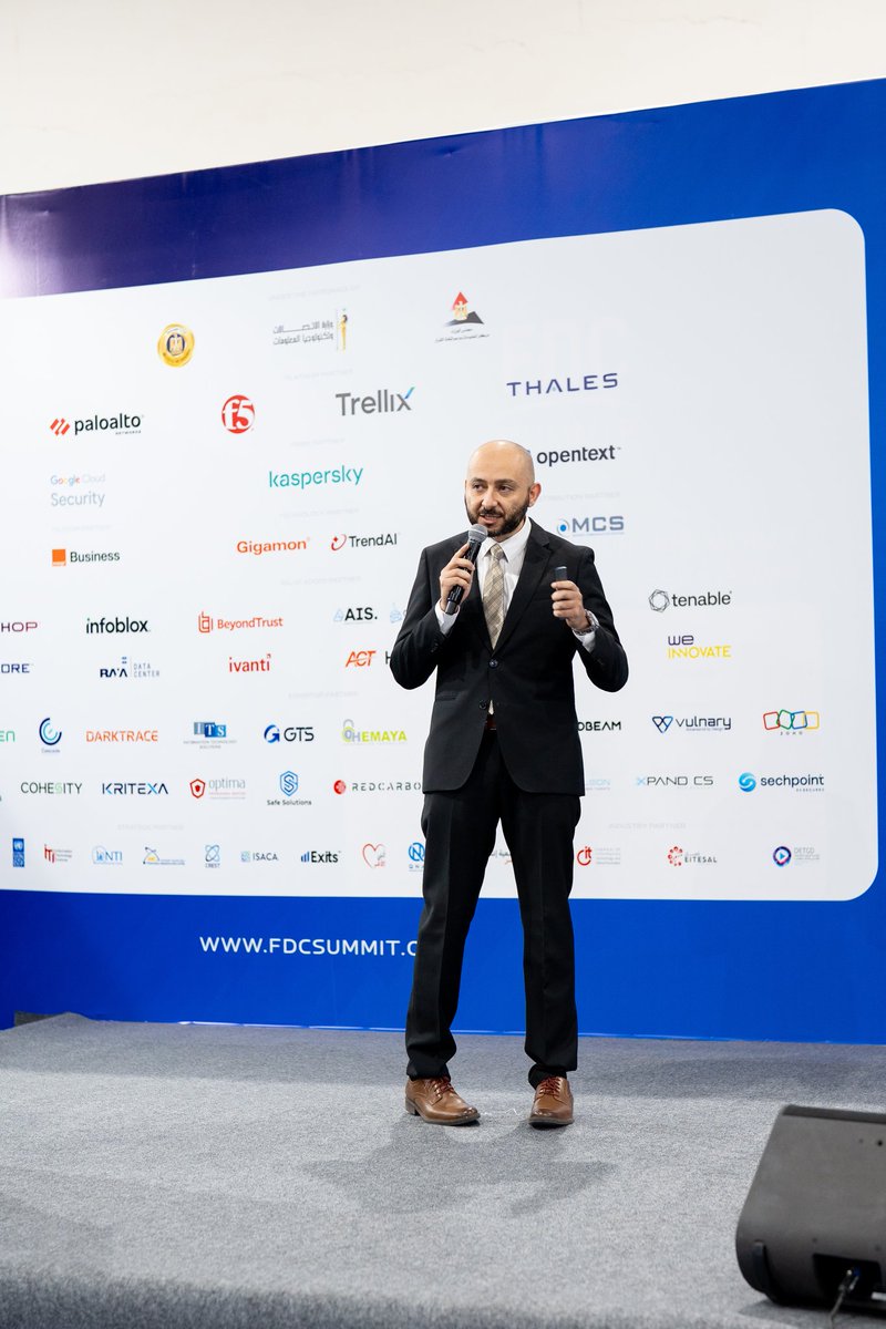FDCSummit's tweet photo. Intelligence-led defense: Amr Baseem of Google on threat defense &amp; cyber intelligence at #FDCSummit2026.
#FDCSummit #CyberSecurity #ThreatIntelligence https://t.co/9iY5UfeK67