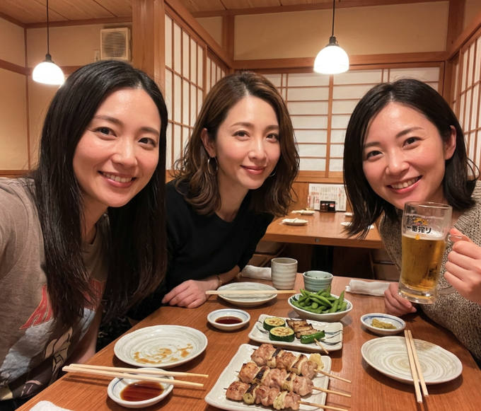 nied1015's tweet photo. どれをた め します？     
＊ちなみに私は真ん中のおばさんですが笑 https://t.co/pstnDb1WUN