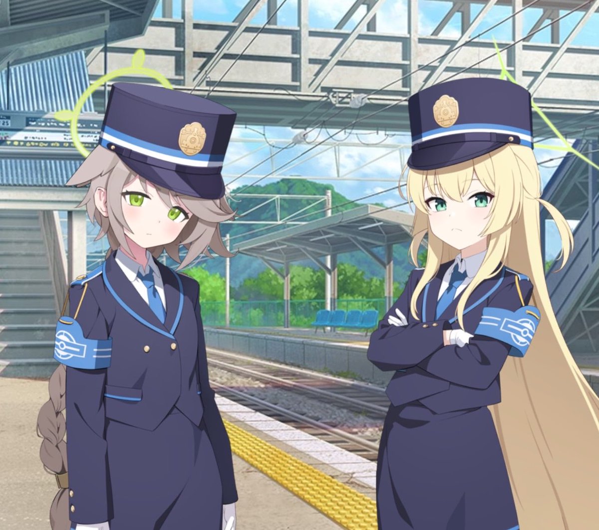 hanamaru_k_1206's tweet photo. この二人いつもセットなの本当にブルアカありがとうございますって感じだわ、 https://t.co/X3KxccHlFa