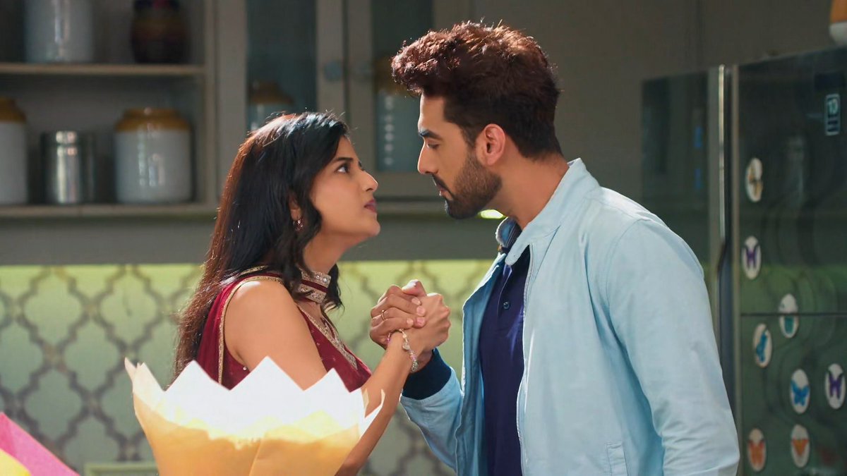 Radhikaspeaks26's tweet photo. Roz lado roz shart lagao please roz aise hi cute harkatein kiya karo!🥺❤️

#Yrkkh #AbhiMaan #AbhiMaanForever #SamridhiiShukla #RohitPurohit https://t.co/Pk1Wb8Mxfe