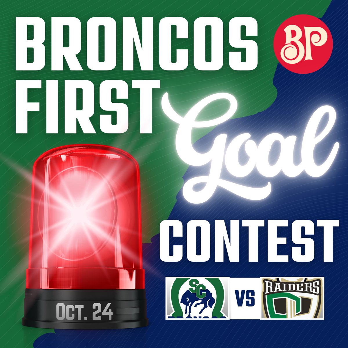 SCBroncos's tweet photo. Have a chance to WIN a $25 Boston Pizza Gift Card with the BRONCOS FIRST GOAL CONTEST! 🎉🍕

Comment who you think will score the first goal for the Broncos tonight vs. the Prince Albert Raiders! 🏒

One lucky fan with the correct guess will be randomly selected as the winner! 🎁

👉 Tag your friends and get your guesses in before puck drop!