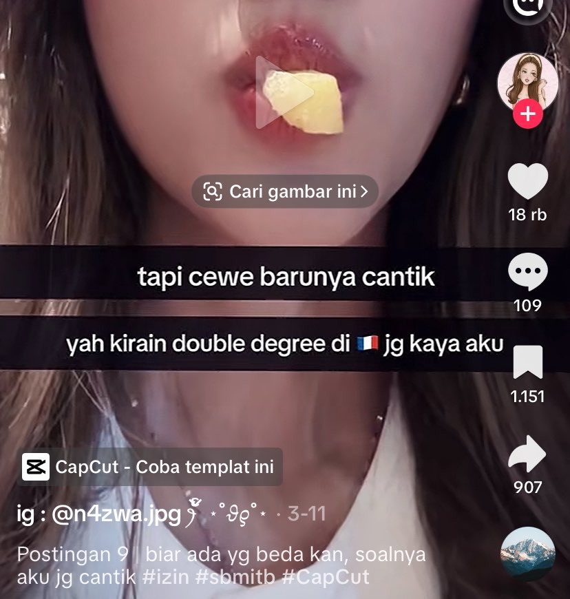 akusukamaqan's tweet photo. @likeedaylightt cewe barunya baru masuk kuliah, ga ada yang tau dia nanti double degree/ngga 🤣 pernah ketemu anaknya baik pisan terus cantik bongsor, lebih cocok pokoknya, r menemukan yang lebih baik berarti 😆 https://t.co/YsSeclXHCb