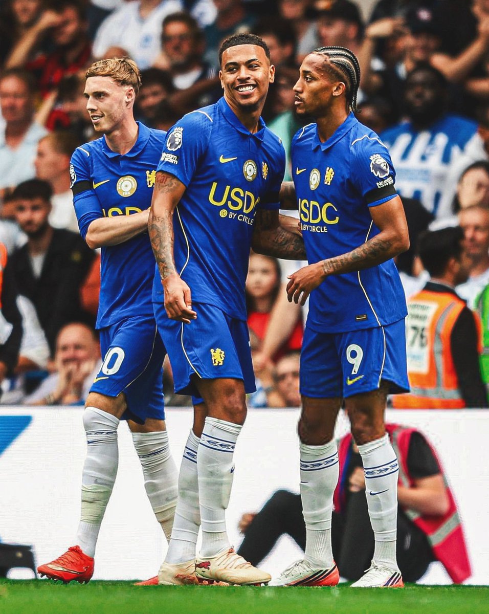 bridgecodex's tweet photo. 🚨🔵 Xabi Alonso on Palmer, Rogers and Joao Pedro:

From the start of the summer we wanted a top attacking line. We already had two good ones and we added Morgan. That decision is paying off. They are very special together. https://t.co/eZayJDTwnR