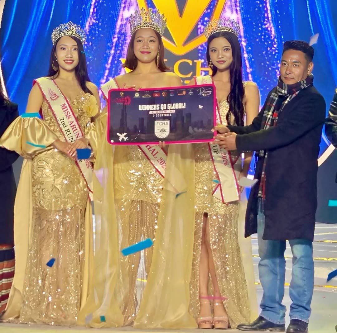 tsetenchombay's tweet photo. Heartiest congratulations to Miss Jumila Yordung of Shi-Yomi District on being crowned Valcho Miss Arunachal 2026 – Dirang Edition! 👑

My heartfelt congratulations also to the runners-up: 
🥈 Miss Lobsang Yangchen – 1st Runner-up (West Kameng) 
🥉 Miss Mepung Tok – 2nd Runner-up (Pakke Kessang)

A big round of applause to all 25 contestants for their confidence, talent, grace and determination in making Valcho Miss Arunachal 2026 a memorable celebration of the beauty, diversity and spirit of Arunachal Pradesh.

May this achievement inspire our young women to dream big, embrace their potential and continue to shine as ambassadors of our state's rich culture and identity.

Wishing all the participants a bright and successful future!

#ValchoMissArunachal2026 #MissArunachal #ArunachalPradesh #WomenEmpowerment