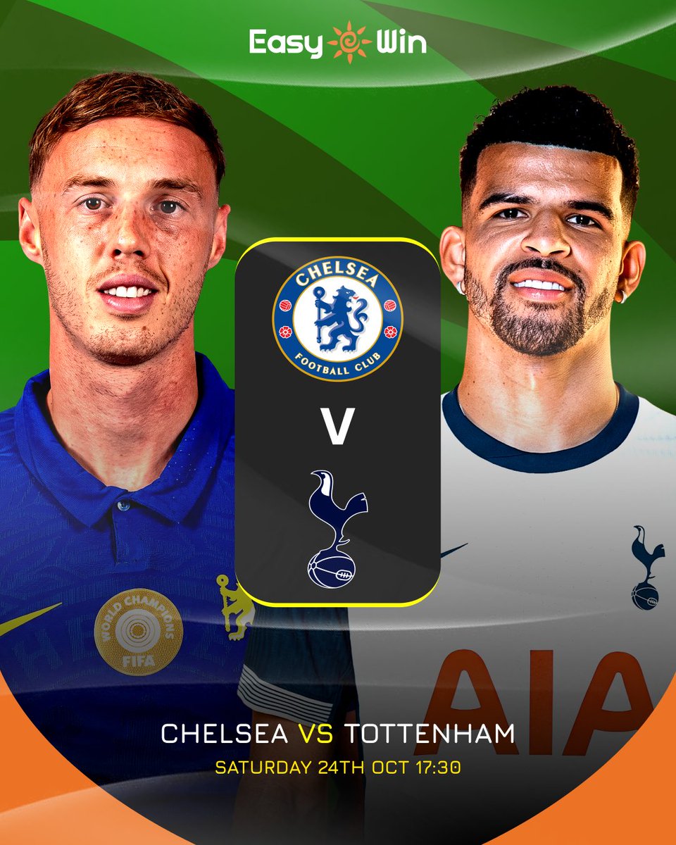 easywin_ng's tweet photo. Matchday: Chelsea vs Tottenham Hotspur.

It's London derby time as Chelsea take on Tottenham in a battle for bragging rights and three crucial points. Who will come out on top in this heated rivalry?

Drop your prediction in the comments.

#Chelsea #Tottenham #LondonDerby #PremierLeague #Matchday #Easywin