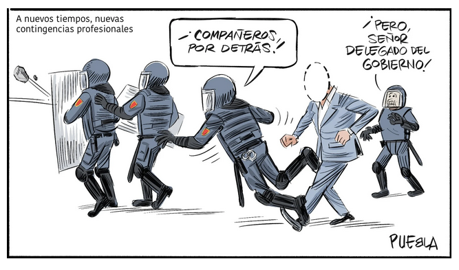 ecoecoecoecoe's tweet photo. Delegados del Gobierno contra la Policía
#Broncano #MinisteriodeIgualdad #LaRevuelta #Feijóo #JordiWild #SVGala7 #TRG26 #CandelaPeña #PremiosPrincesadeAsturias #TEM23O #IRPF #MarcMárquez #LaPeter #Albares #Leonor #Vitoria #ElSMI #AimarBretos #Recio #Bordalás #Mahón #Abascal https://t.co/YbmhFADItZ