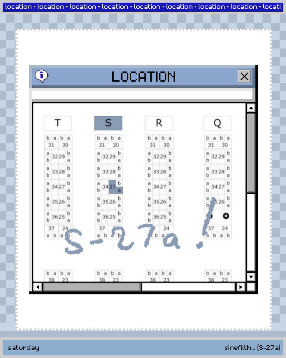 bupperscotch's tweet photo. (5/5)

📍 Location (S-27a sinefilth...)

#CF23 #CF23Catalogue https://t.co/x84HxBTwei