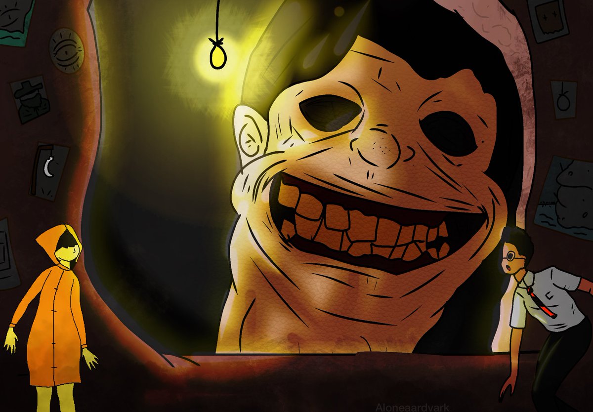 Alonraardv75174's tweet photo. Dead by Daylight X Little Nightmares Fanart :3
(Never played the games only know it from JT Music XD)
#DBD #DeadbyDaylight #DBDFanArt #Dwight #Six #LittleNightmares #LittleNightmaresFanArt #Art #FanArt #DigitalArt #Unknown #TheUnknown https://t.co/jtx6dcwlr1