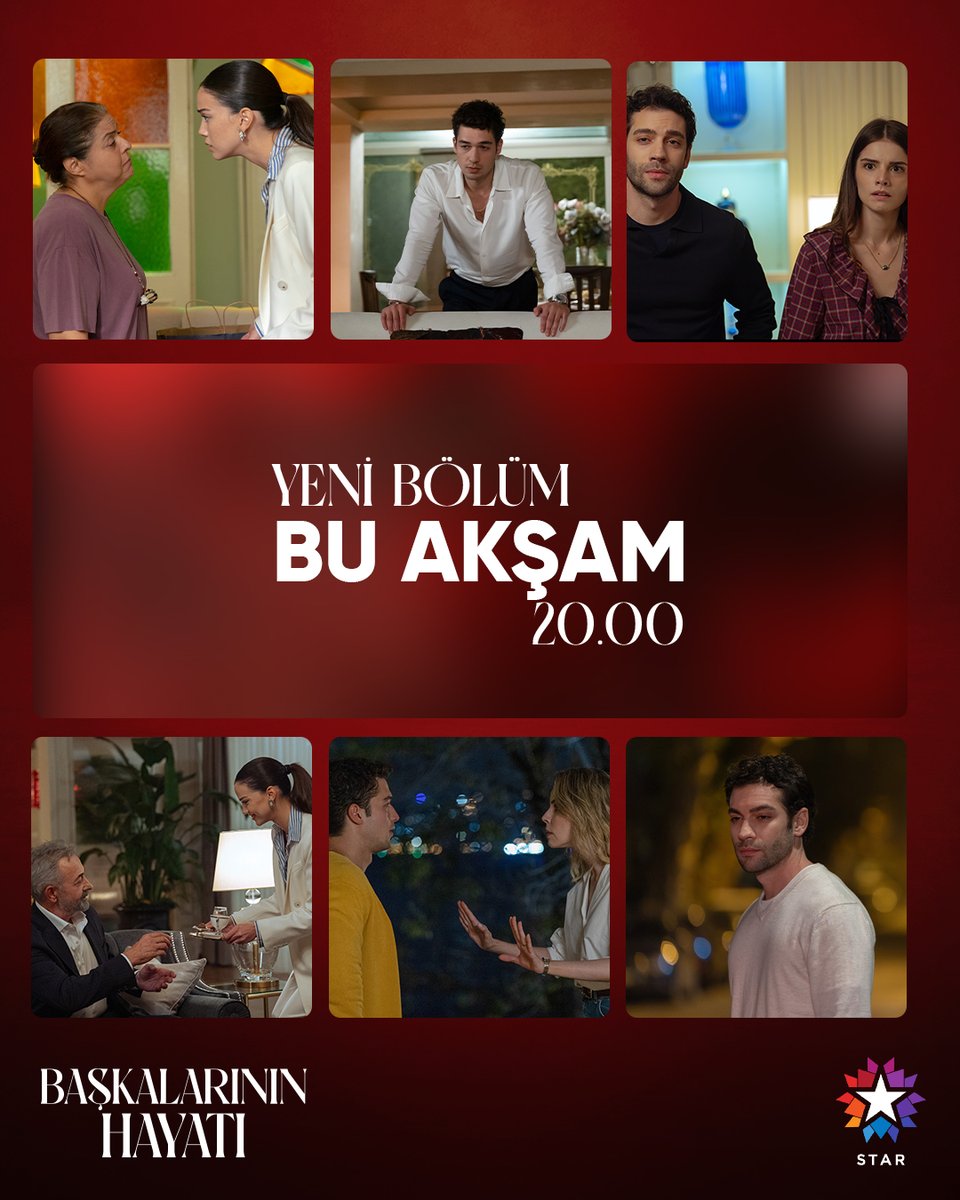 startv's tweet photo. Neslihan, hem Hülya’ya hem de kendisini hayal kırıklığına uğratan Erim’e karşı yeni hamleler yaparken Fikret’in alacağı kararlar dengeleri yeniden değiştirir.   

#BaşkalarınınHayatı yeni bölümüyle bu akşam 20.00'de Star'da! @bh_resmidizi https://t.co/iZK2TAUVIZ