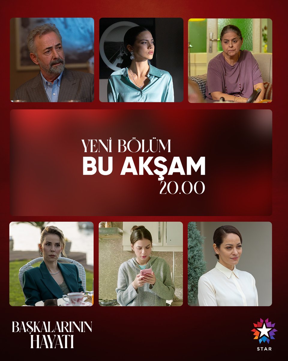 startv's tweet photo. Neslihan, hem Hülya’ya hem de kendisini hayal kırıklığına uğratan Erim’e karşı yeni hamleler yaparken Fikret’in alacağı kararlar dengeleri yeniden değiştirir.   

#BaşkalarınınHayatı yeni bölümüyle bu akşam 20.00'de Star'da! @bh_resmidizi https://t.co/iZK2TAUVIZ