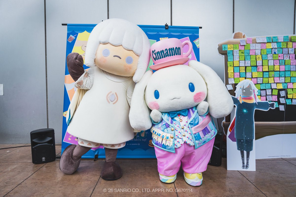 thatskygameJP's tweet photo. 『TOKYO TOWER CANDLE DAYS 2026』2日目も無事終了いたしました✨

シナモロールと星の子の特別なグリーティングはお楽しみいただけましたでしょうか？☁️💙

いよいよ明日はイベント最終日。
キャンドルの灯りが輝く東京タワーで、明日も皆さまにお会いできることを楽しみにしております🗼🕯️

#thatskygame #Sky星を紡ぐ子どもたち #Skyキャンドルデイズ2026