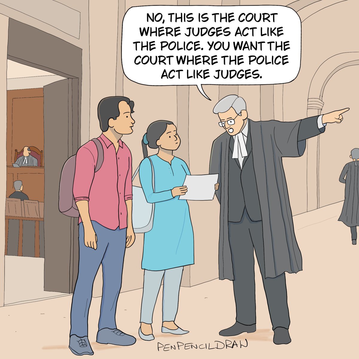 penpencildraw's tweet photo. Unnatural justice. https://t.co/SEpt8LfC4f