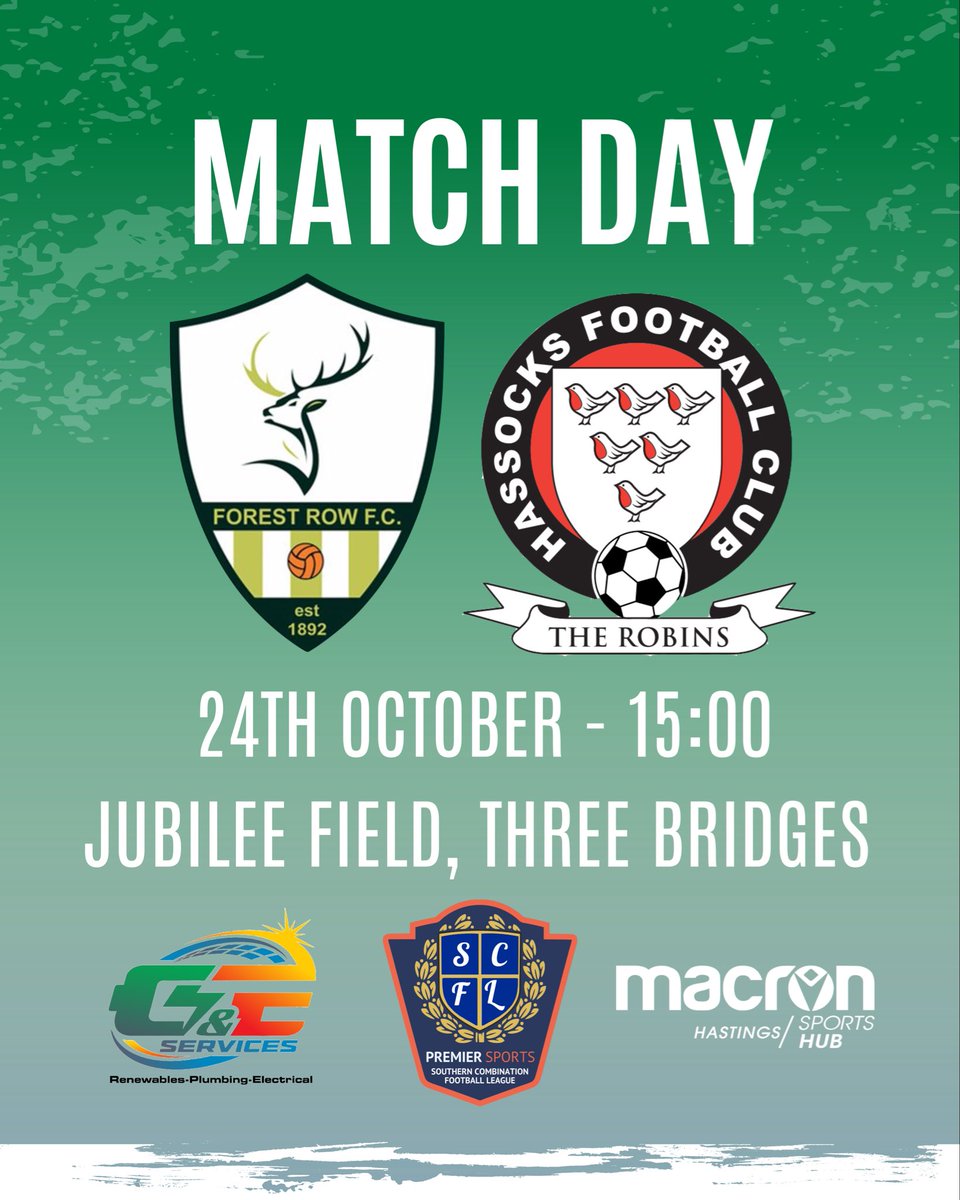 FrowFC's tweet photo. ⚽️ MATCH DAY ⚽️

A potentially wet Saturday ahead and, subject to pitch inspections, another busy day of football for Frow! 🌧️

We welcome @hassocksfc to Jubilee Field for another big clash in the @TheSCFL Premier!

⏰ 15:00
📍 Jubilee Field
🎟️ Adults – £8
🎟️ Concessions – £5
🎟️ U16s – £1

Get down, brave the weather and get behind the lads! 💚

Keep an eye on our socials for any updates following pitch inspections for our 2nd and 3rd teams. 

Up the Frow💚
