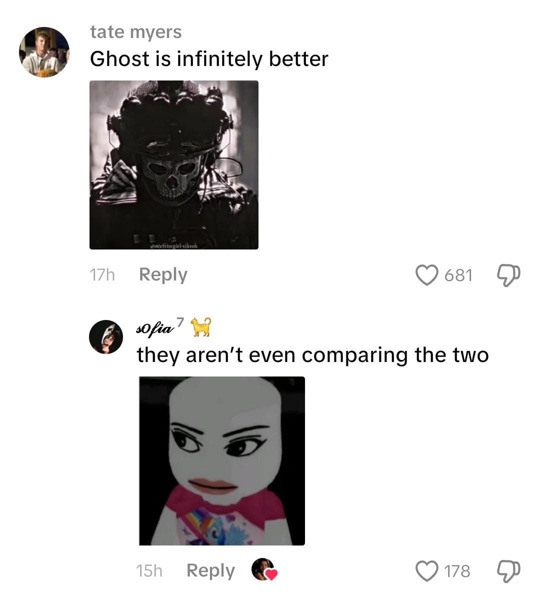 jaziezkitty's tweet photo. I HATE TIKTOK WDYM PEOPLE ARE CALLING DUNN OVERRATED??? Compared to GHOST????? Because he's a marine he isn't suppose to get any love at ALL??? https://t.co/NOPVWBL5Do
