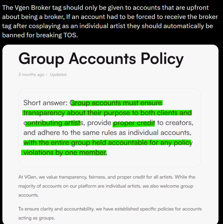 GraciousMistake's tweet photo. @Silentium_ae @velunee_art Unethical Brokers and big corpo
- Spreading of codes and multiple accounts
- Tracing of genai
- scamming
- forcing minors draw nsfw https://t.co/pkYLpKy5vD