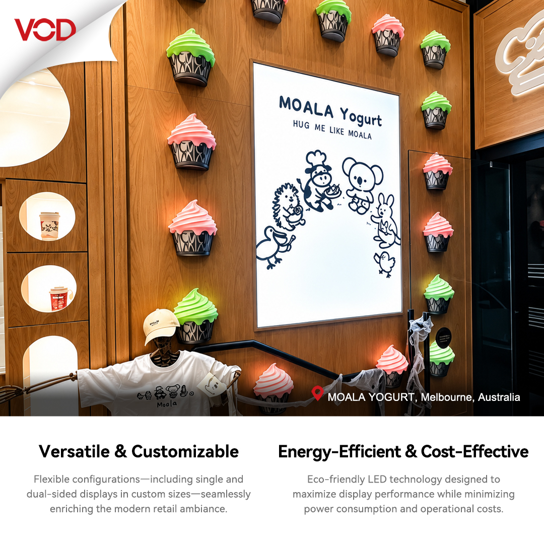 VOD__Visual's tweet photo. Case Study | Transforming retail shopping experiences with VOD Visual fine-pitch LED displays! 🍦

#VODVisual #CaseStudy #RetailTech #MOALAYogurt #DigitalSignage #LEDDisplays https://t.co/5YGTg2Re7N